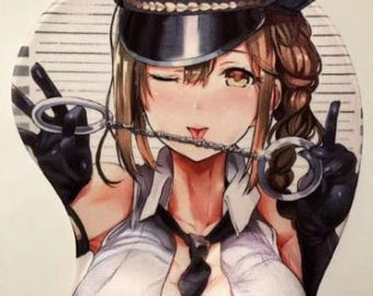 Alfombrilla de ratón 3D con diseño de botín y reposamuñecas original (SFW y NSFW) Colección 1