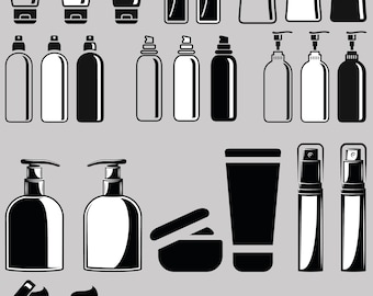 Cosmetic tube digital  vector icon in SVG format