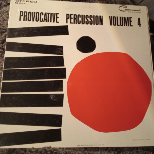 Enoch Light- Provocative Percussion Vol. 4 Instrumental Jazz Vinyl Record