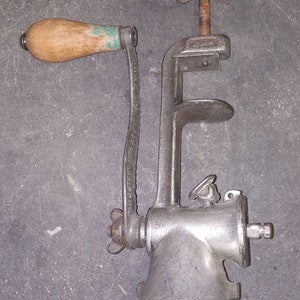 Vintage Rollman Food Chopper Nr. 58 Eisen-Fleischmühle