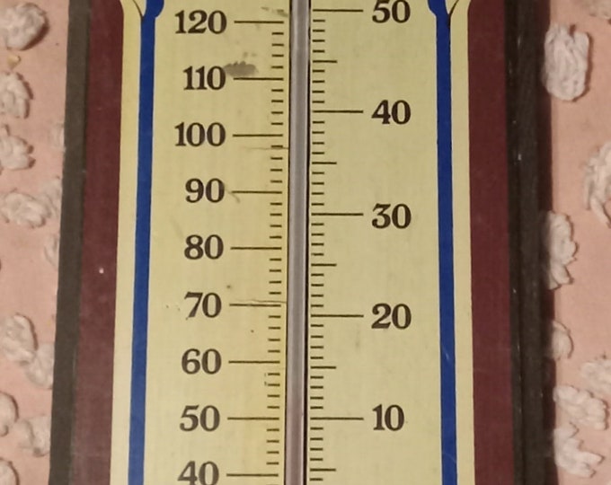 1983 Vintage Planters Peanuts Wooden Wall Mount Thermometer 23" Tall - Etsy
