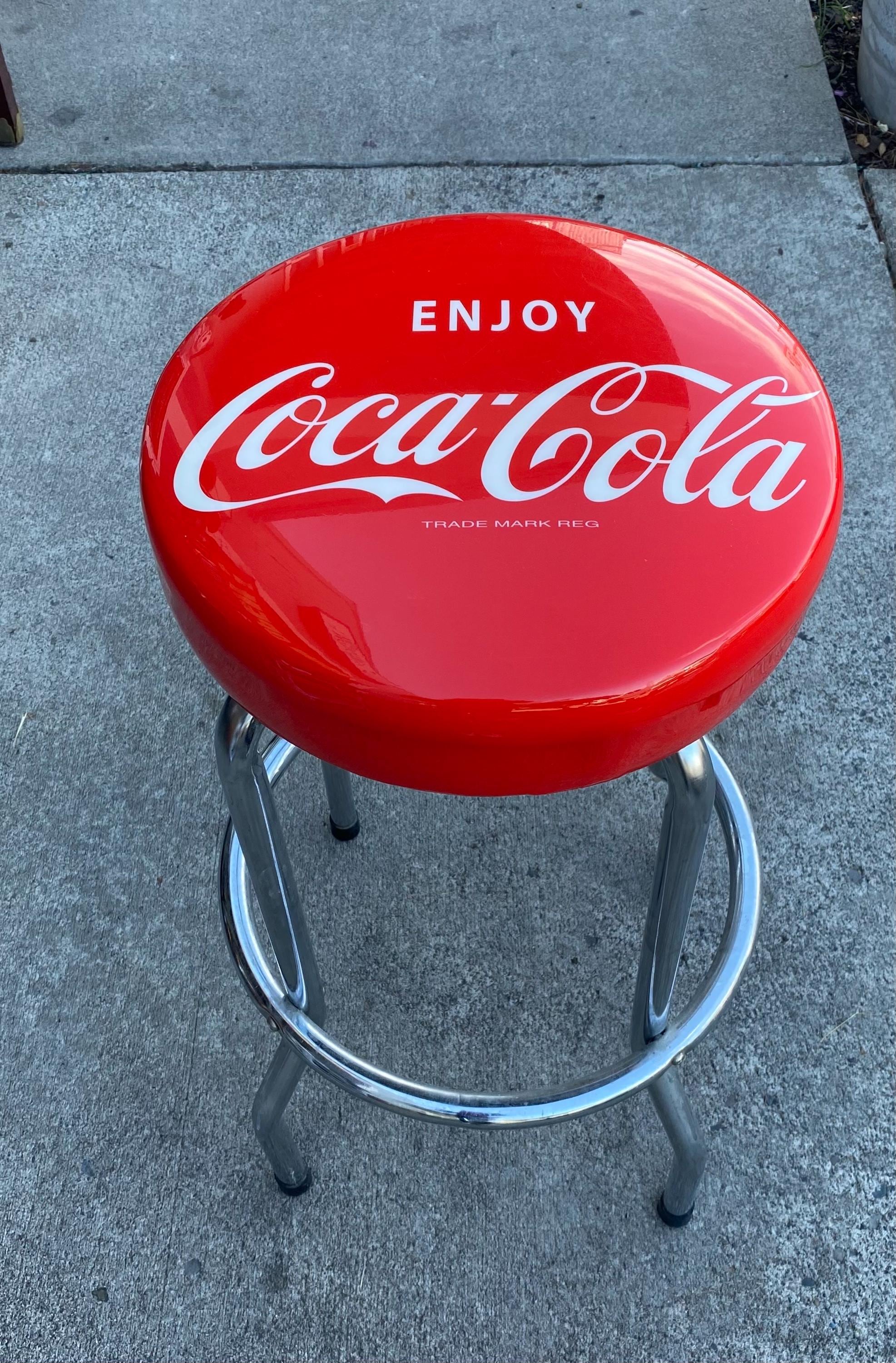 Coca Cola Stool Etsy UK