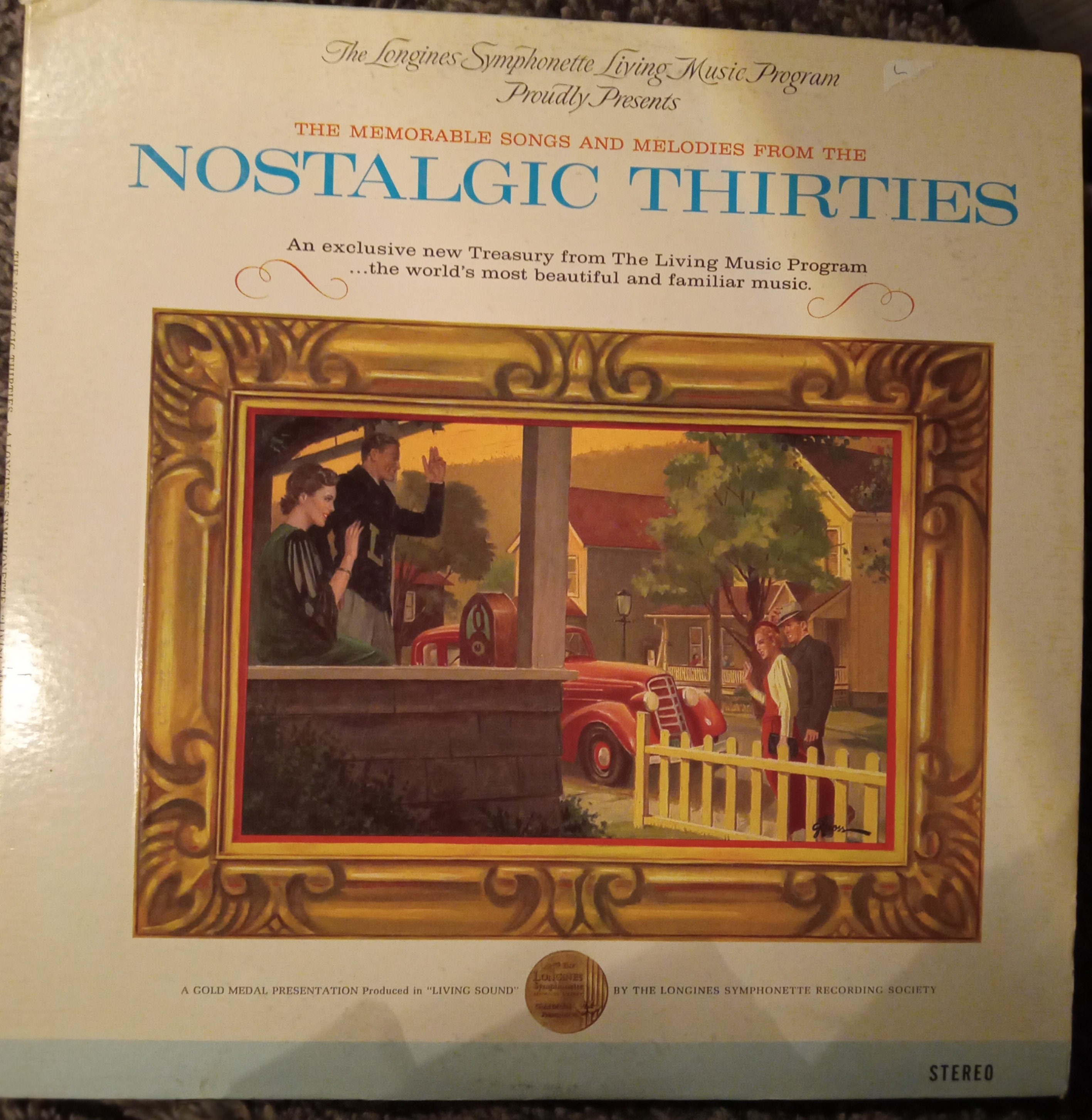 Nostalgic Thirties by the Longines Symphonette Living Music Program Vinyl Record Etsy