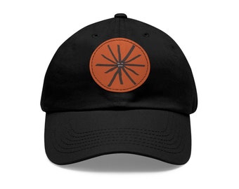 Kurt Vonnegut So It Goes Memorial Tribute IFYKYK Dad Hat with Leather Patch (Round)