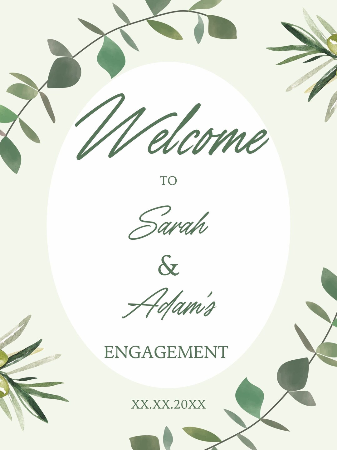 Welcome Partners. Sign Engagement Welcome Sign - Etsy