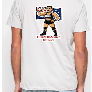 T-shirt WWE Rhea Ripley : cadeau pour fan de catch