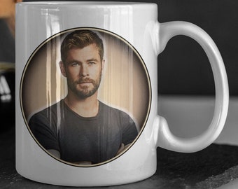 Taza Circle Chris Hemsworth - 11oz o 20oz - Copa Chris Hemsworth