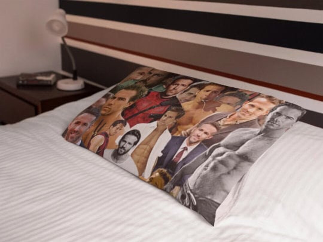 Ryan Reynolds Pillowcase Ryan Reynolds Bedroom Pillowcase Etsy