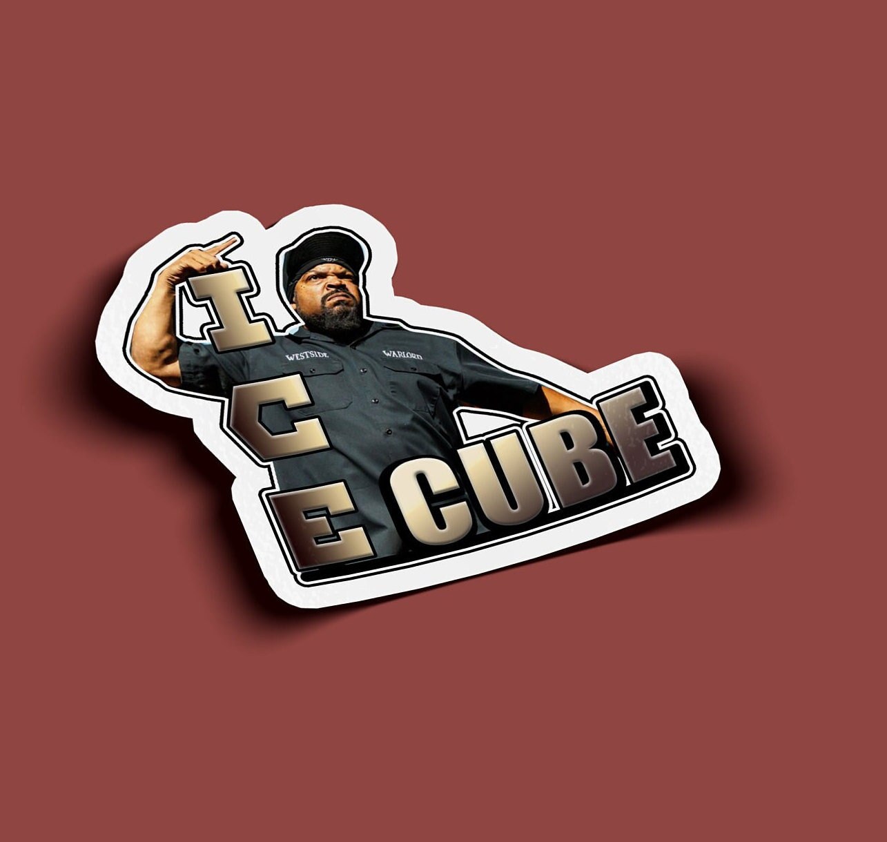 I was water before it was cool Ice cube funny - Cool Kid - Sticker
