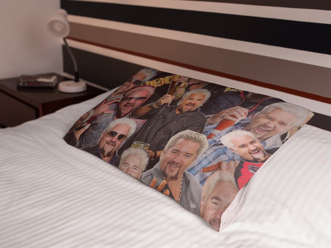 Guy Fieri Pillowcase Guy Fieri Bedroom Pillowcase Etsy