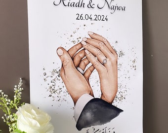 Affiche personnalisée pour mariage , cadeau, ,Affiche Uniquement, cadeau mariage, cadre personnalisé, affiche de bienvenue