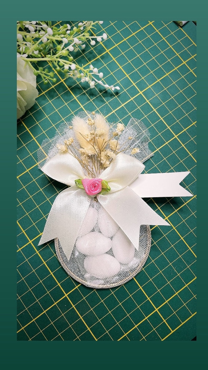 Sac à Dragées Organza - Bleu Marine - Lot De 10 - La Boite à Dragées