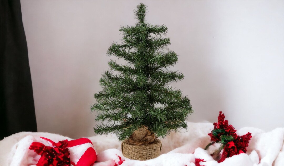 Mini Tree in A Bag ARTIFICIAL MINI CHRISTMAS Tree Etsy UK