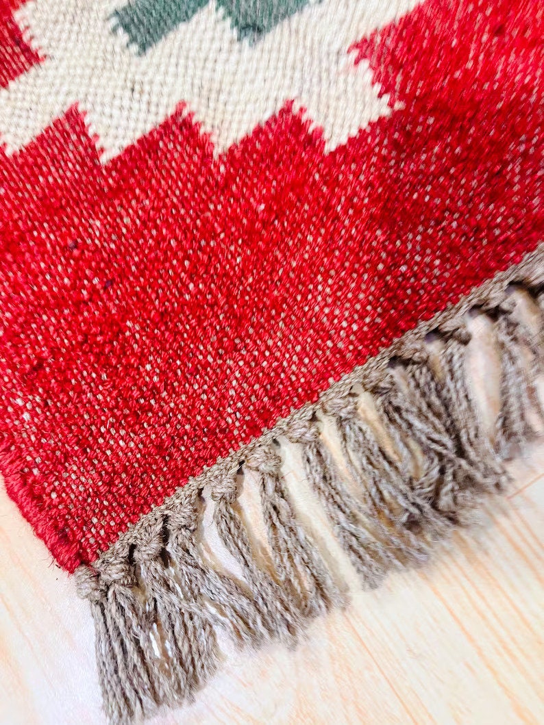 Handmade Navajo Kilim Rugs,hand Woven Rug, Wool Floor Rug, Home Office