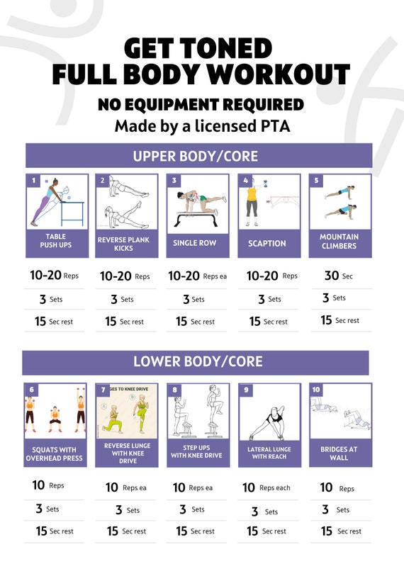 Body for life upper body workout sale
