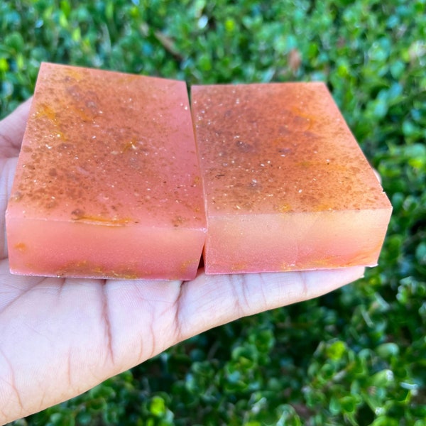 Sea Moss Soap Bar|Strawberry Sea Moss Bar|100% Natural Skincare Bar