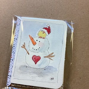 Carte de Noël avec enveloppe