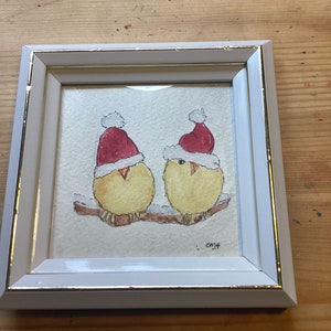 Cartes-cadeaux aquarelles fantaisistes avec enveloppes. Dessiné et peint à la main.