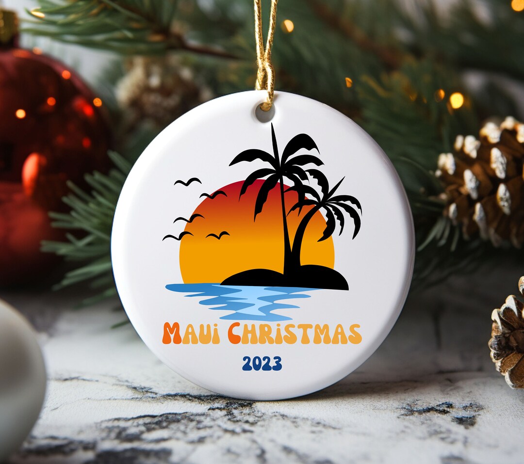 Maui Christmas Ornament 