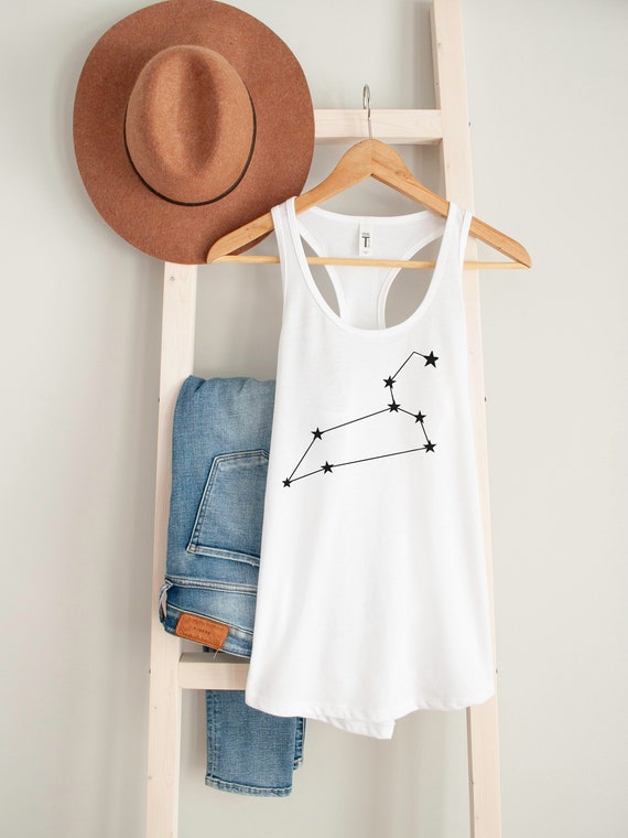 Canotta con costellazione zodiacale: segno zodiacale Racerback