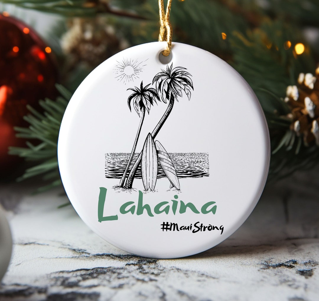 Maui Christmas Ornament 