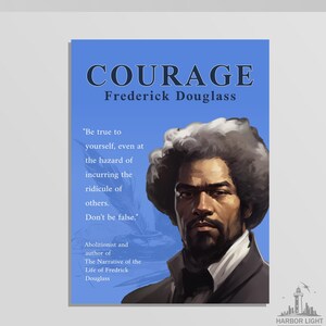 Frederick Douglass Poster: Black History Classroom Decor (Printable PDF)