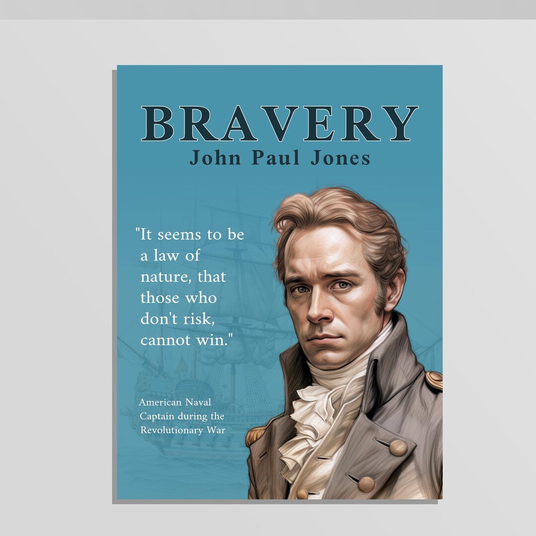 John Paul Jones Poster: American Revolution Classroom Decor (digital ...