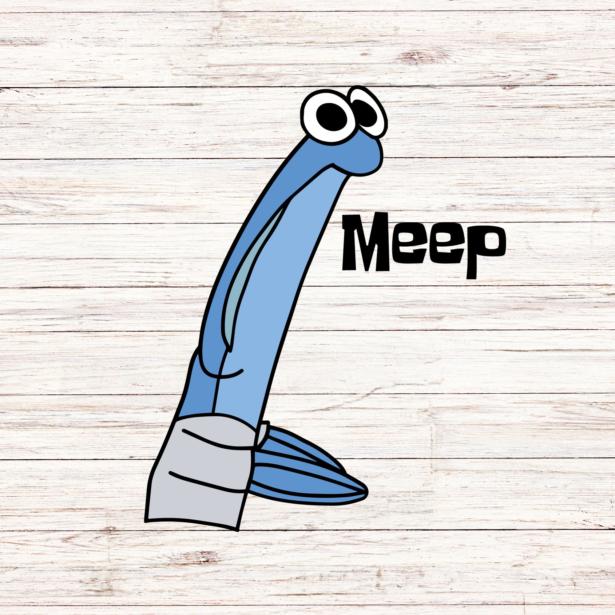 Meep spongebob | Art Board Print