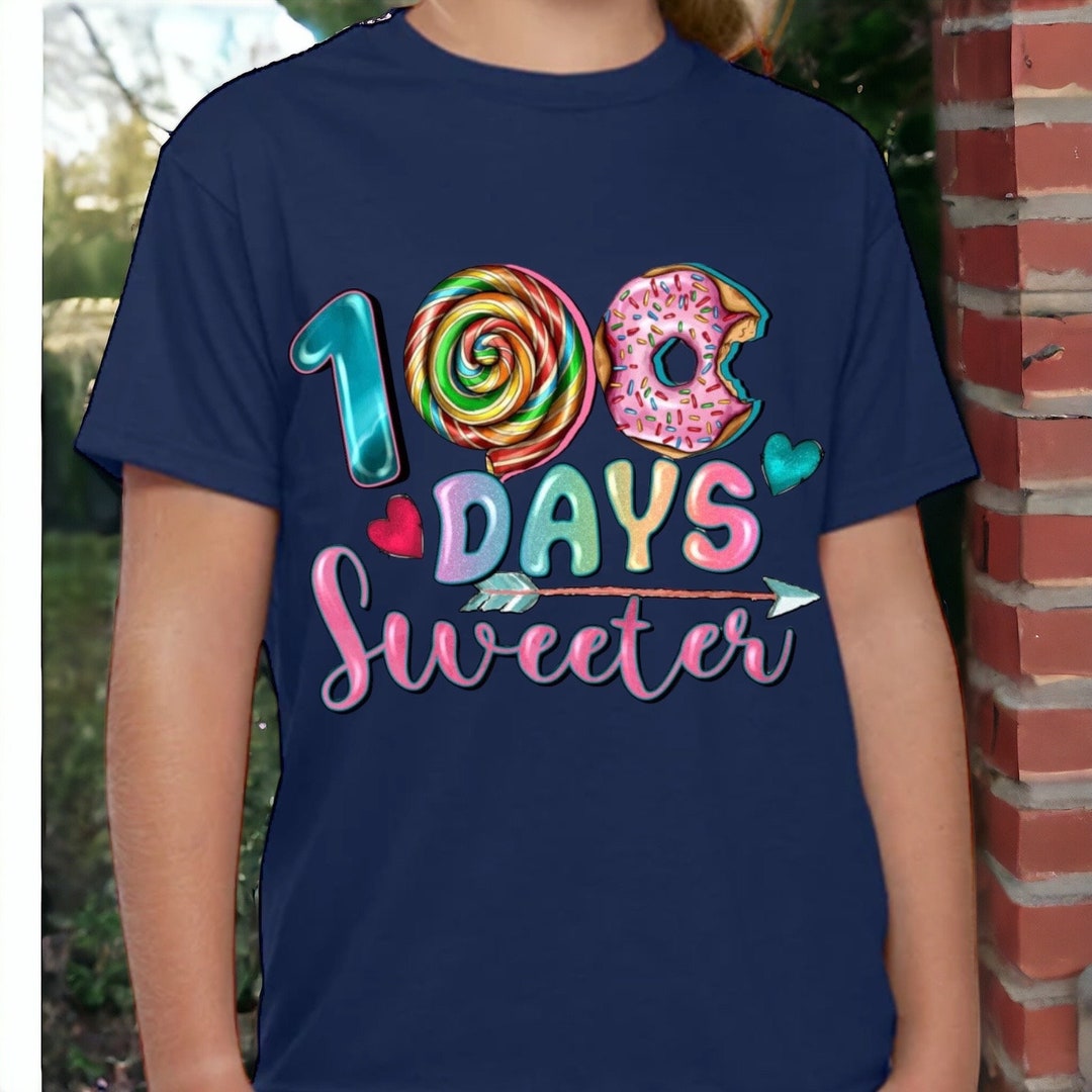 Happy 100 Days of School Kids Shirt | Celebrate | Gift for Him or Her ...