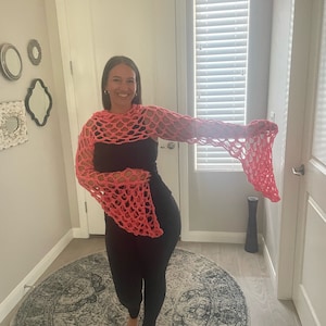Festival Crochet Shrug Pattern bell sleeves, Cropped Hoodie Bolero Pattern, PDF Download, Easy plus size crochet pattern, mesh hooded boho