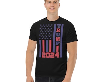 Trump 2024 MAGA Herren klassisches T-Shirt