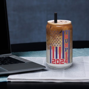 Trump 2024 MAGA Libby Cup Can-shaped glass