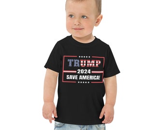 Trump 2024 MAGA Kleinkind Jersey T-Shirt