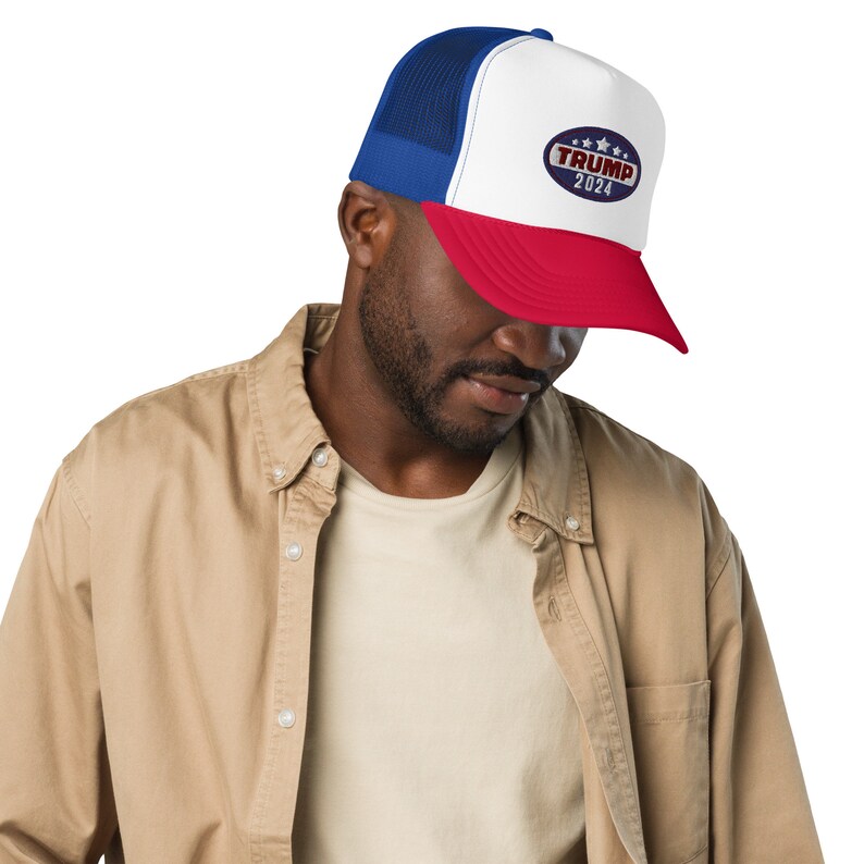 Trump 2024 MAGA Foam trucker hat