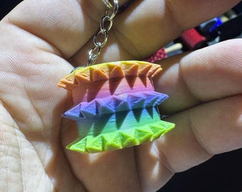 Rope Spike Keyring: 3D Printed Fidget/Pain Stim