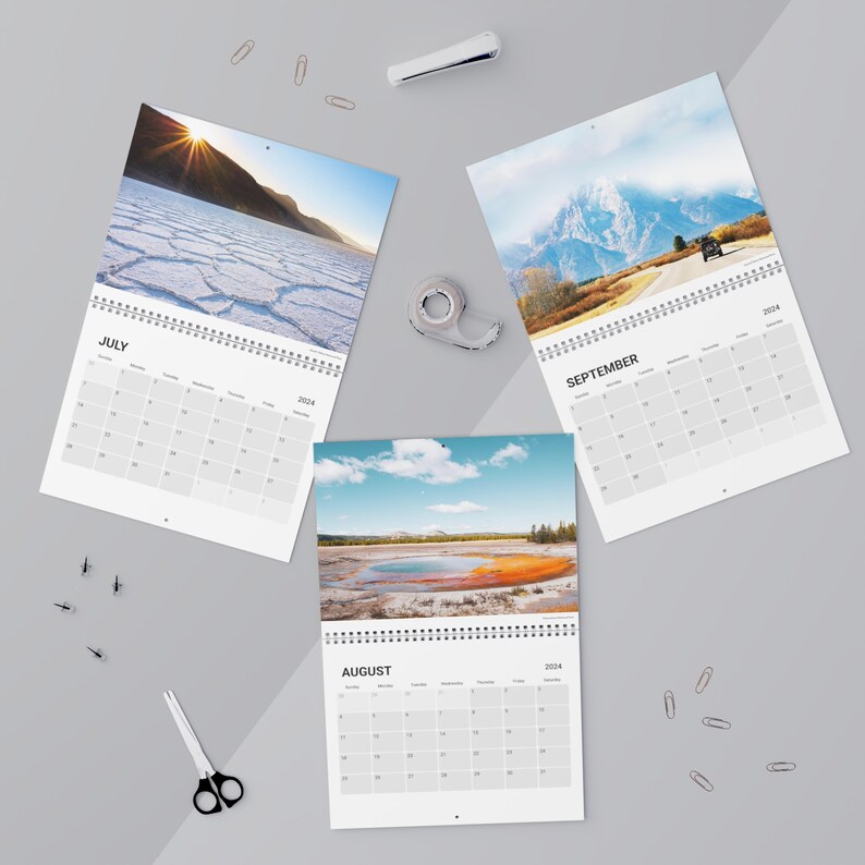 2024 National Park Calendar, Fine Art Wall Calendar of Iconic Landscape