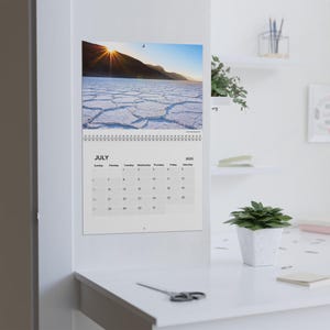 2025 Landscape Calendar - Fine Art Wall Calendar with Iconic Landscape Photography | Unique Natural Beauty | US Parks Photo 2025 Calendar
