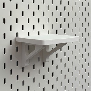 IKEA Skadis Pegboard Shelf | 3D Printed Shelf for Organizing