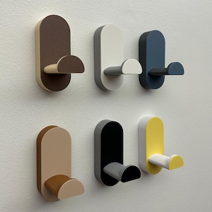 Nail Lock Headphone Hook – Choose Your Colors – Headphone Holder for Gamer, Creative, Office – Wall Mounted, Removable – Minimal Wall Damage