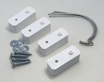 Pegboard Wall Mount Hardware with Monkey Hooks