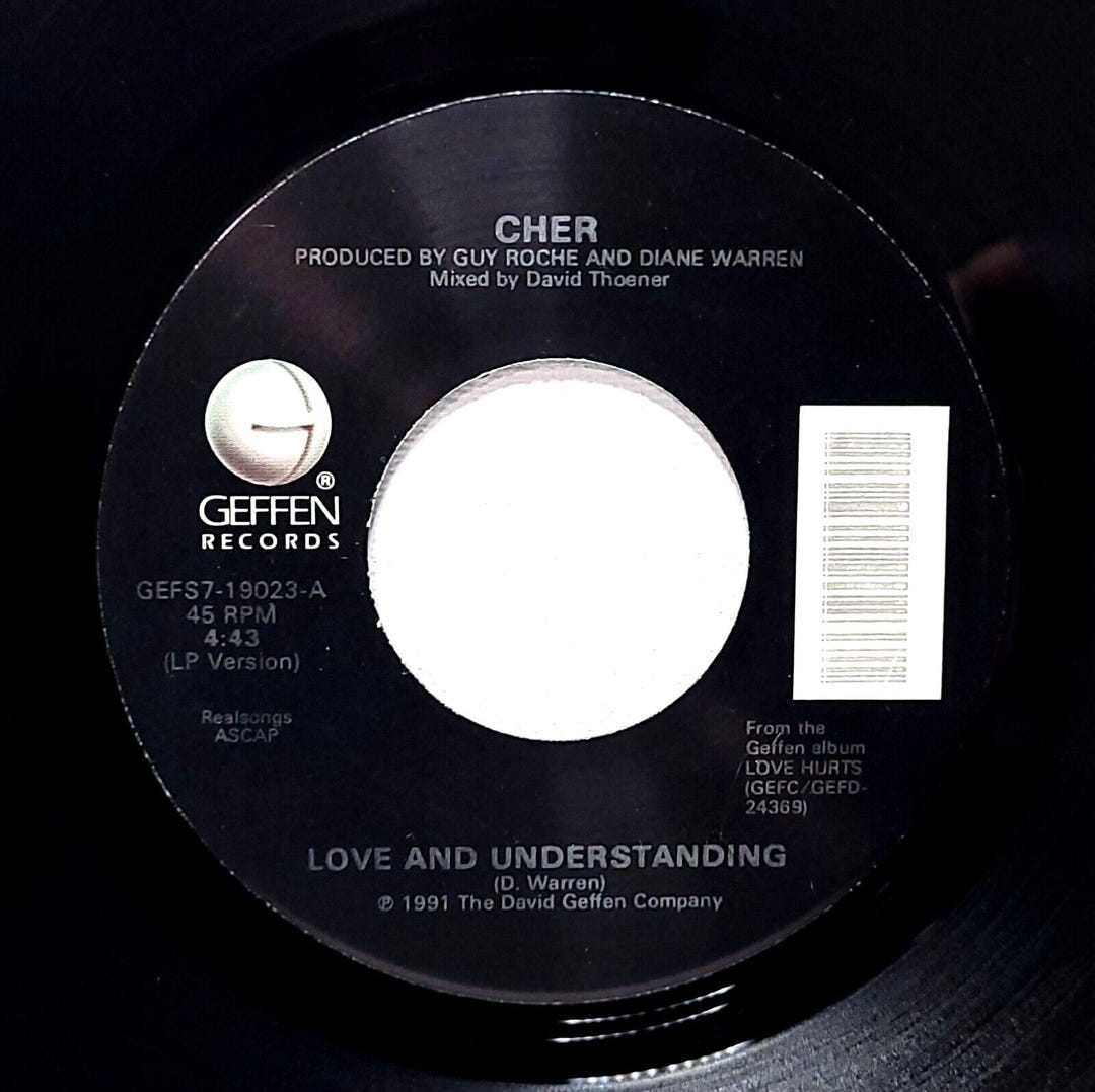 Cher - Love and Understanding 1991 Geffen Pop Rock Vinyl EX - Etsy