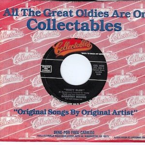 Dorothy Moore / Denise Lasalle 45 RPM - Misty Blue / My Tu Tu - Collectables M- R&B/Soul