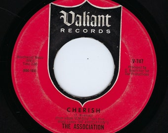 The Association ~ 45 Vinyl Record ~ Cherish / Don't Blame It On Me