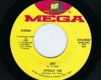 Apollo 100 ~ 45 Vinyl Record ~ Joy / Exercise In A Minor