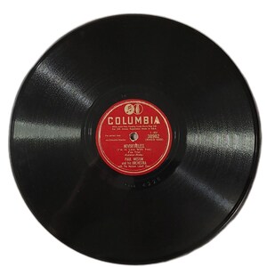 Paul Weston 78 Vinyl Record Nevertheless / Beloved, Be Faithful Columbia 38982 V++ Jazz, Pop, Easy