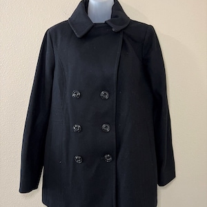 Plus Size Pea Coat Etsy Canada