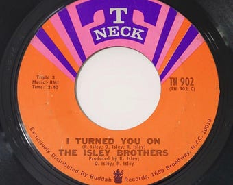 Isley Brothers 45 RPM Vinyl - I Turned You On / Soul '69 (VG+)