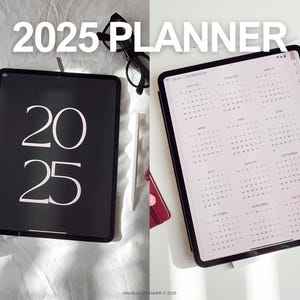 2025 Digital Planner by Unusual Planner | Simple Portrait Planner, GoodNotes Templates | Minimalist iPad Planner Dated Monthly Weekly Daily