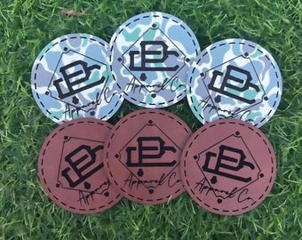 Custom leather patches