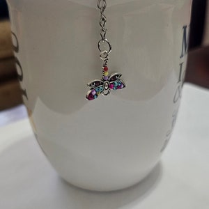 Colorful butterfly tea ball infuser tea steeper strainer